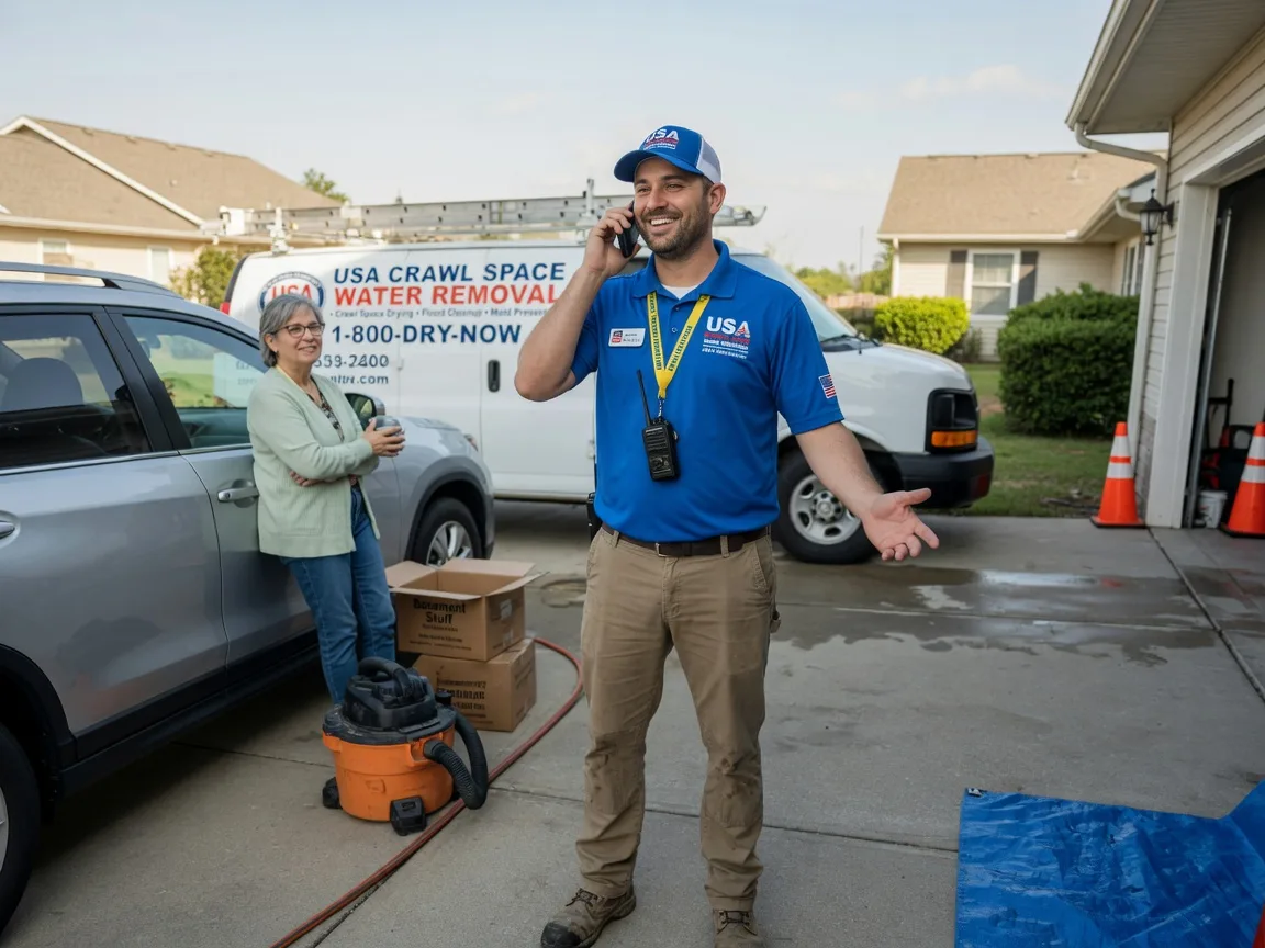 Crawl Space Water Removal Churchton, MD FAQs